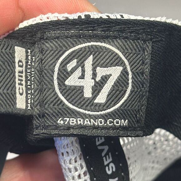 West Virginia Mountaineers WV Adjustable Trucker  Hat Cap 47 Forty Seven - Picture 8 of 9